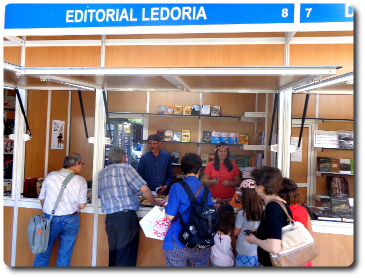 Feria del libro de Toledo. Plaza de Zocodover